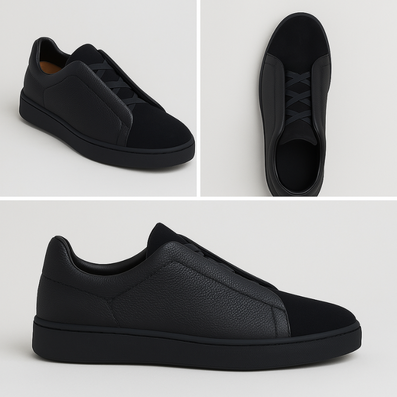 Eksklusive herresneakers med moderne design