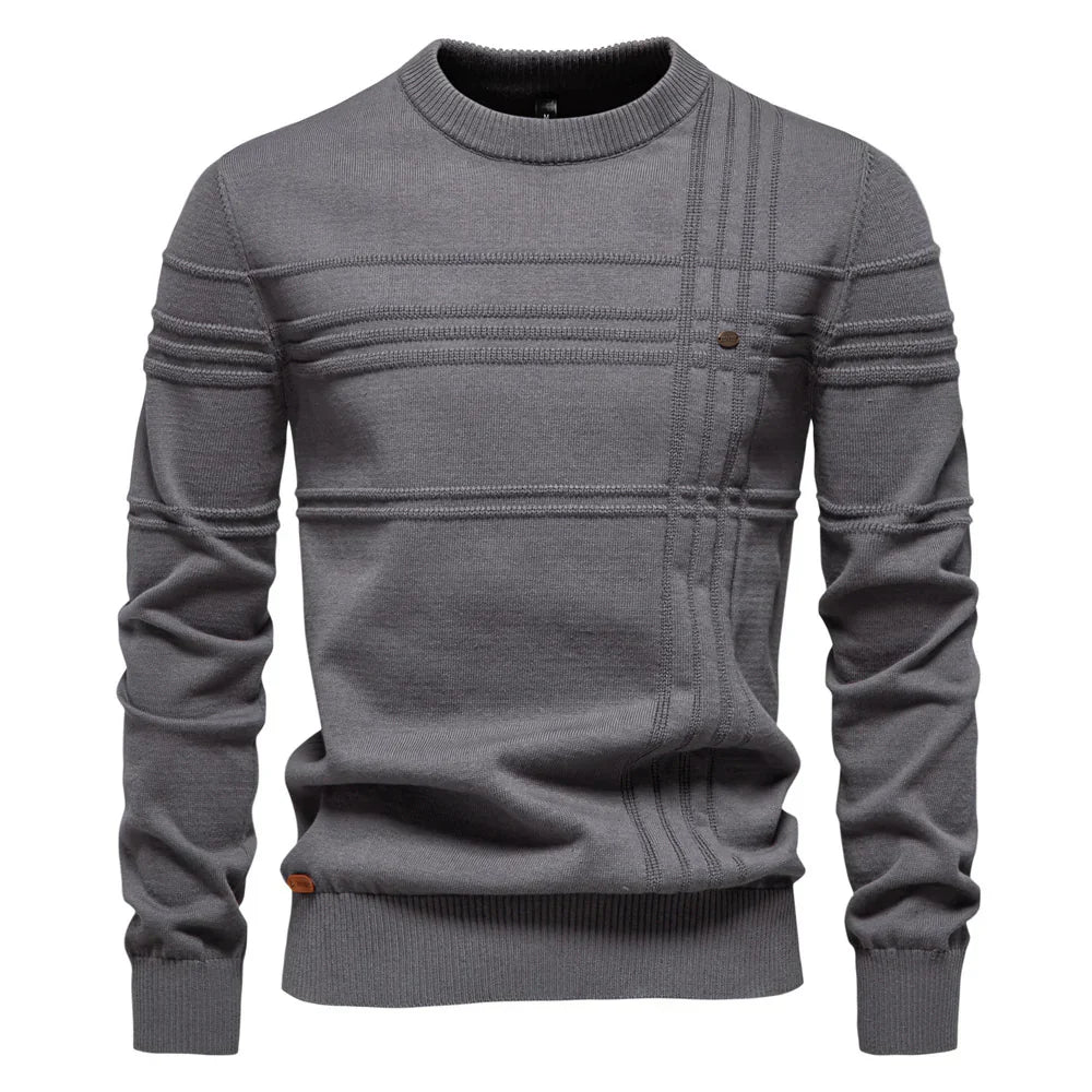 Bo | Sweater med mønster til mænd