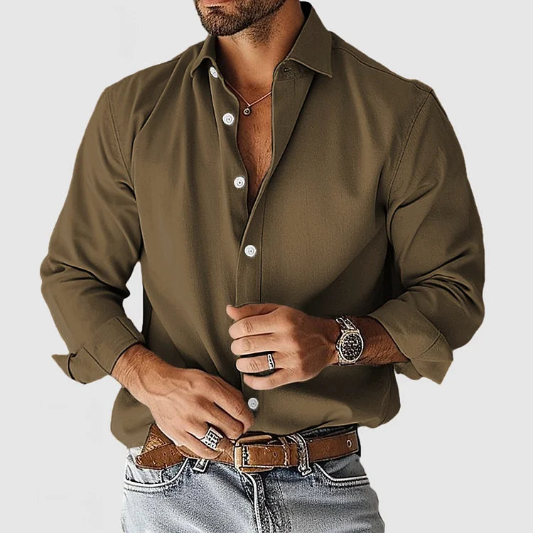 Hugo | Klassisk Skjorte med Knapper Stilet Look