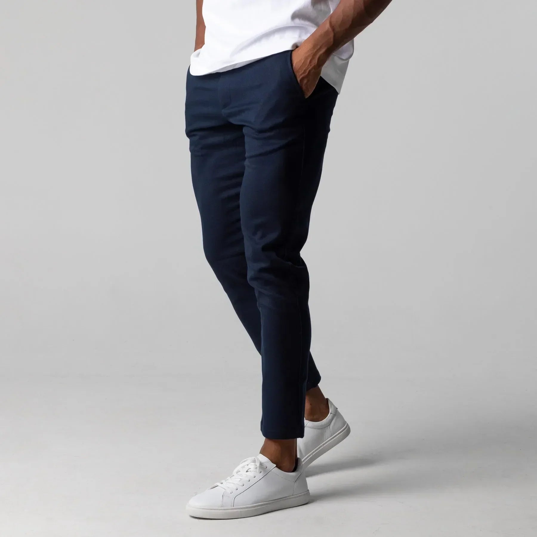Komfortable og Elegante Herre Chino Bukser