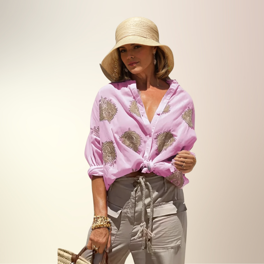 Alma | Luftig Damebluse i Chic Design