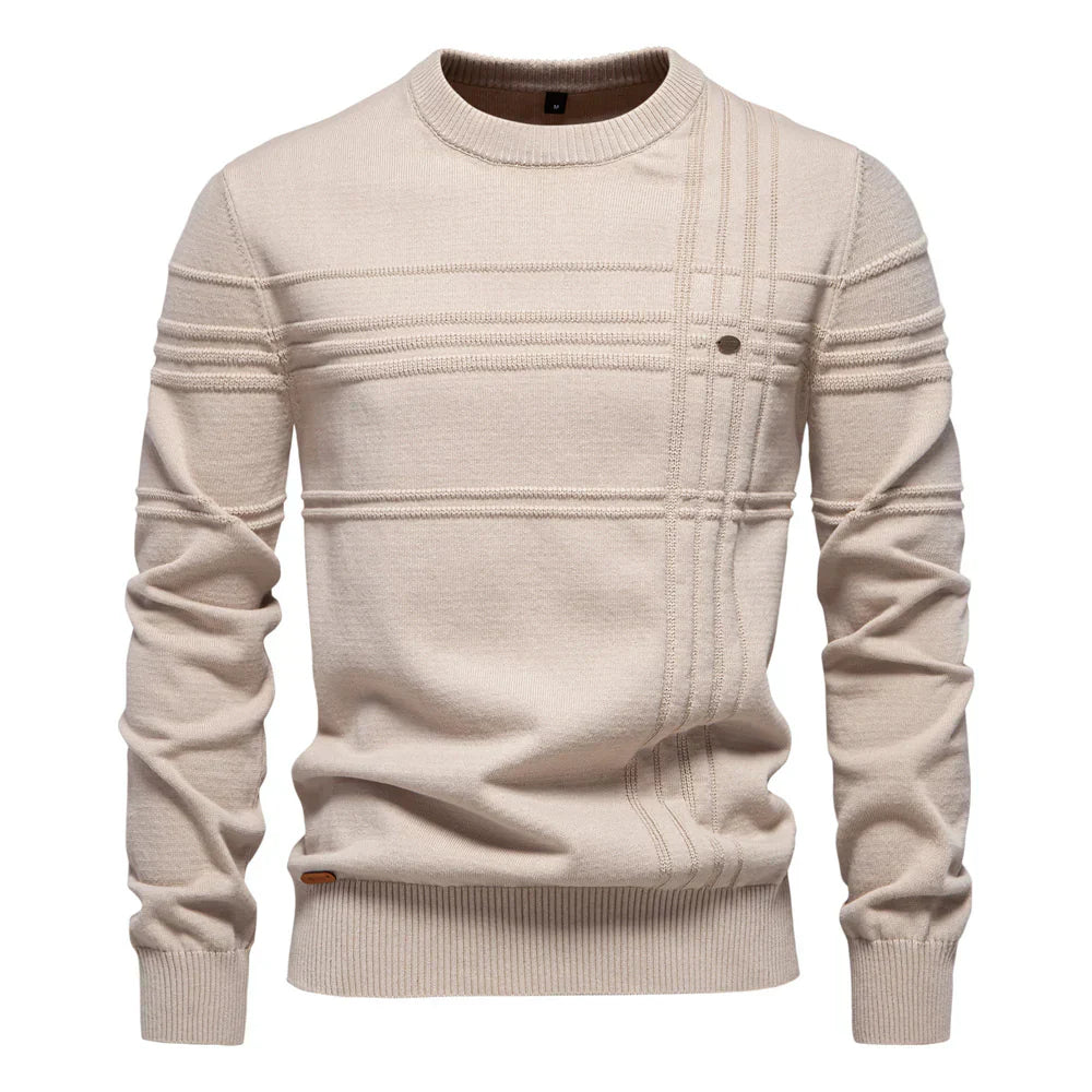 Bo | Sweater med mønster til mænd