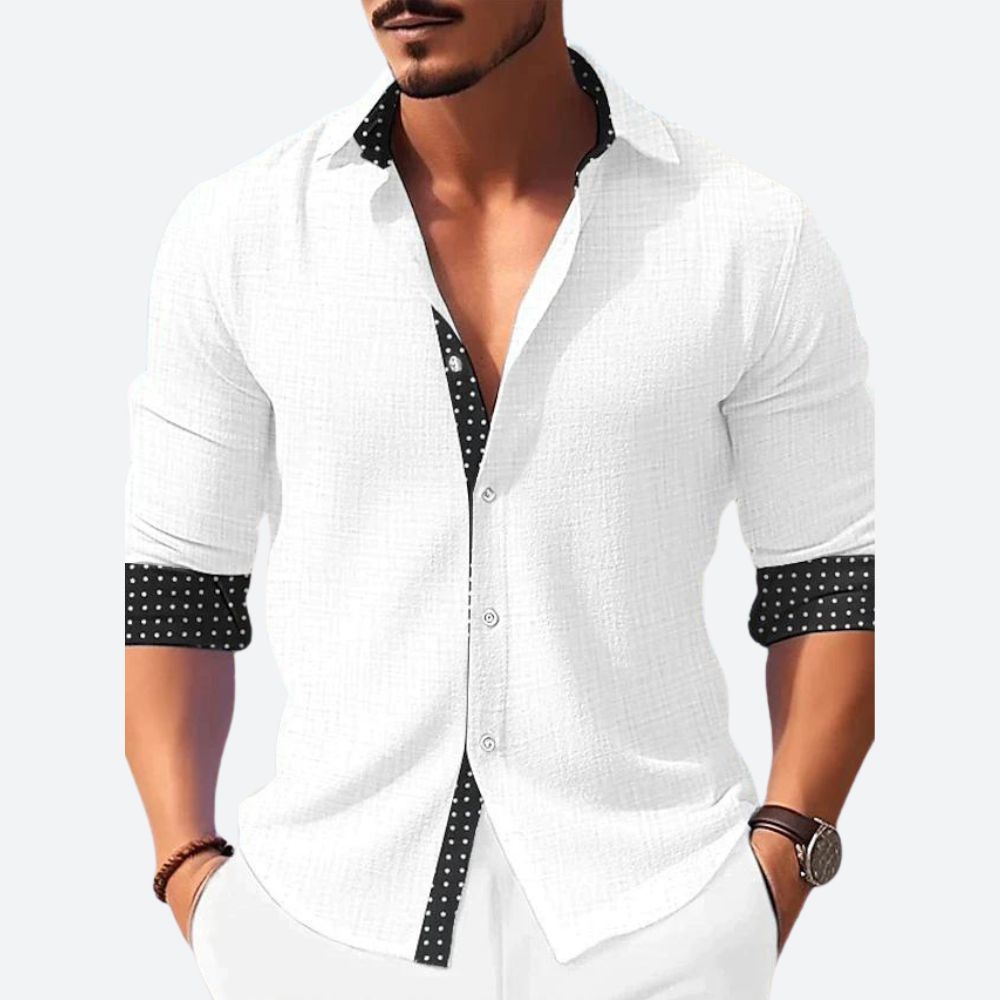 Casual Langærmet Skjorte