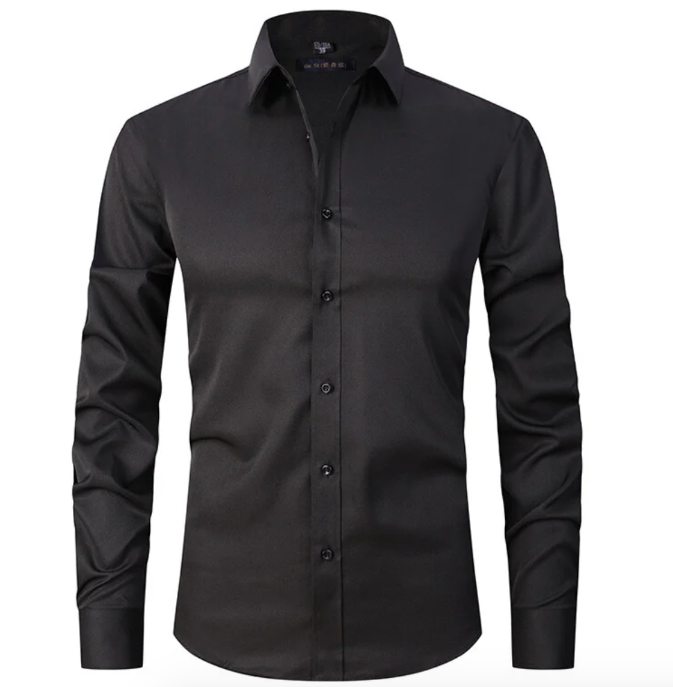 Slim Fit Skjorte med Stræk