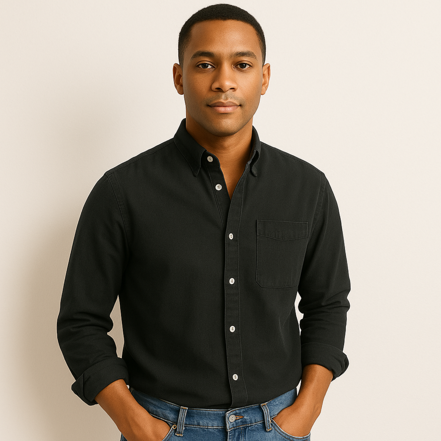 Fynn | Casual Skjorte med Let Komfort