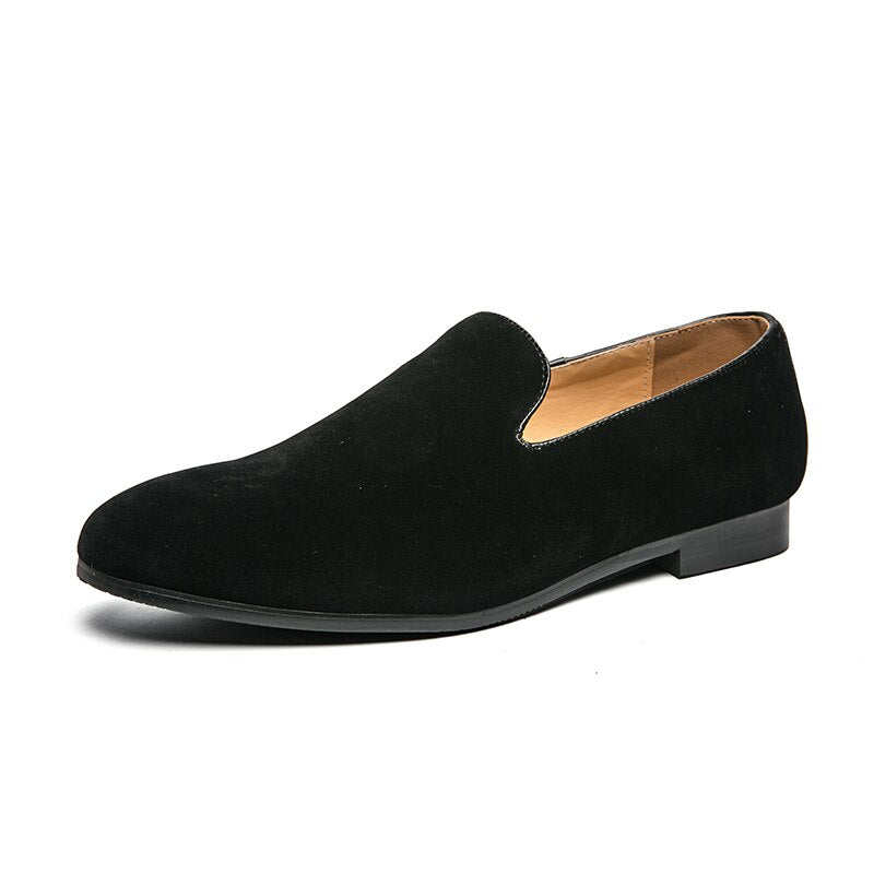 Oscar | Suede Slip-On Loafers