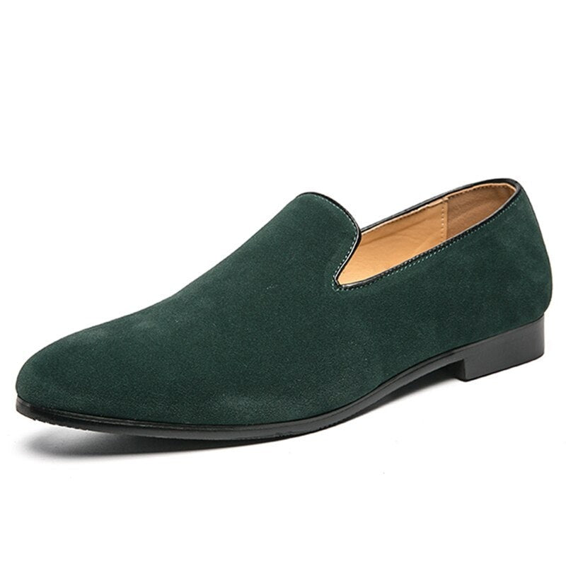 Oscar | Suede Slip-On Loafers