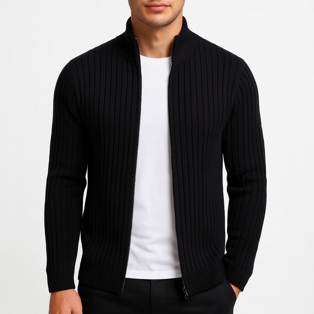 Simon | Klassisk cardigan trøje til mænd