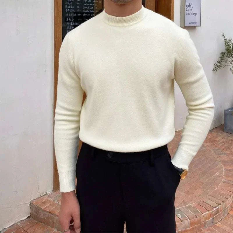 Søren | Slim fit strik sweater til mænd
