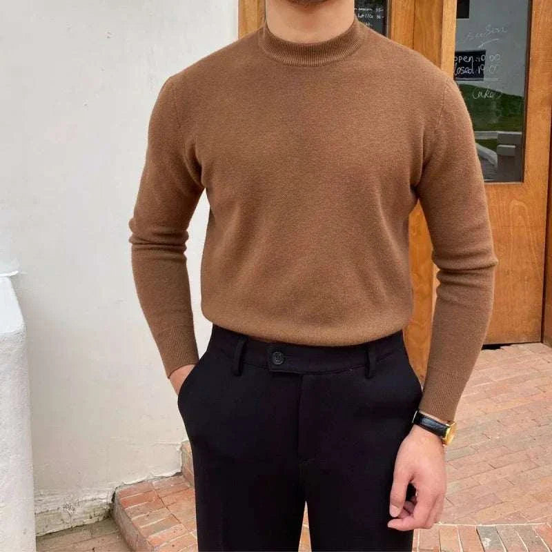 Søren | Slim fit strik sweater til mænd
