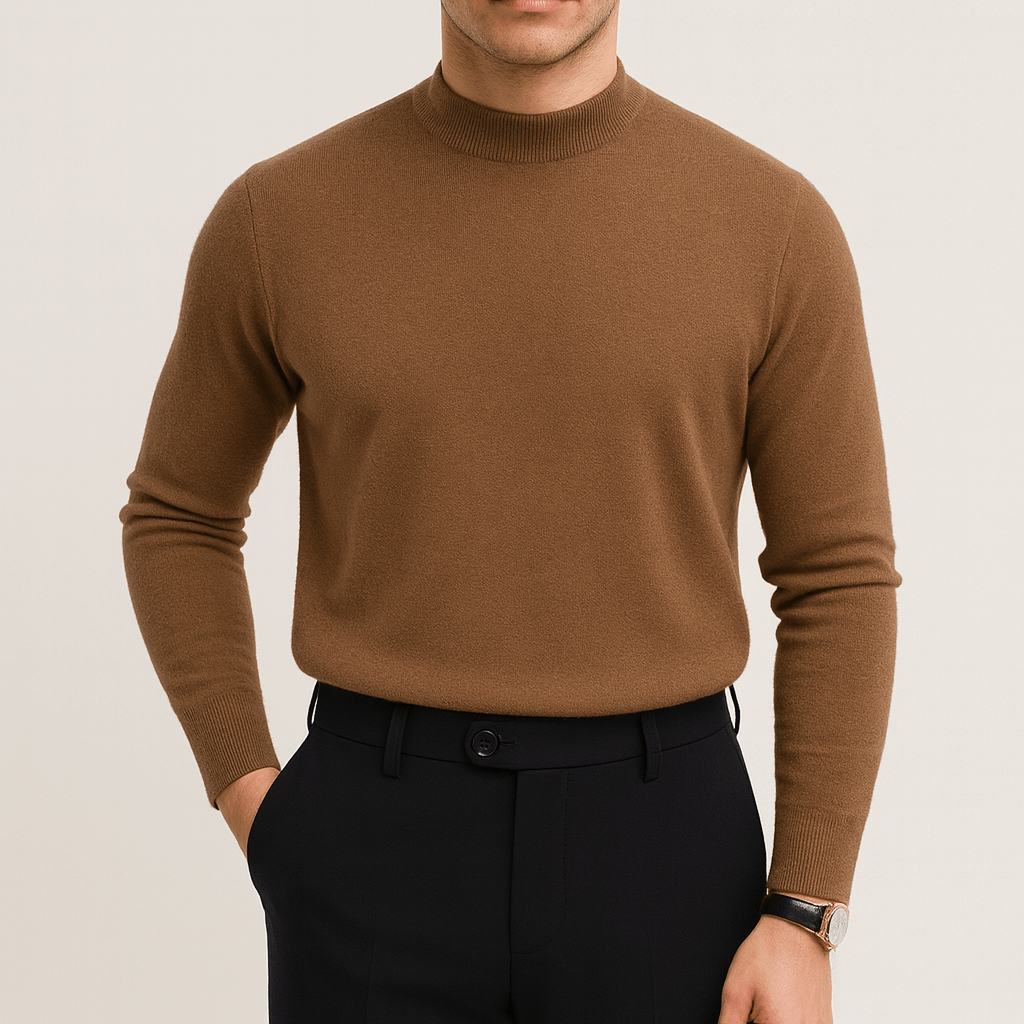 Daniel | Slankt strik sweater til mænd