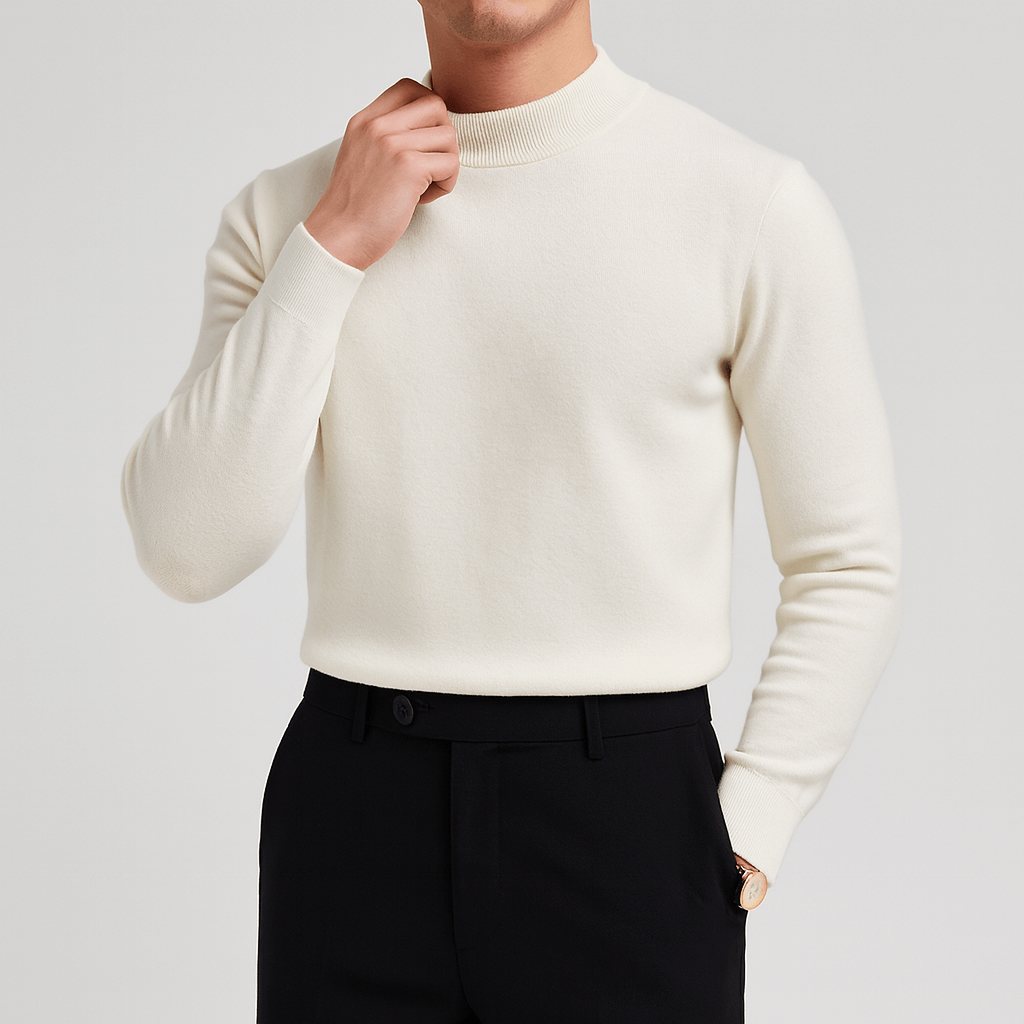 Daniel | Slankt strik sweater til mænd