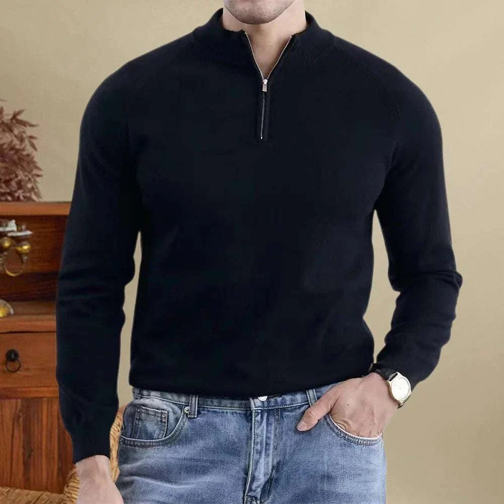 Rasmus | Uld sweater i slim-fit design til mænd