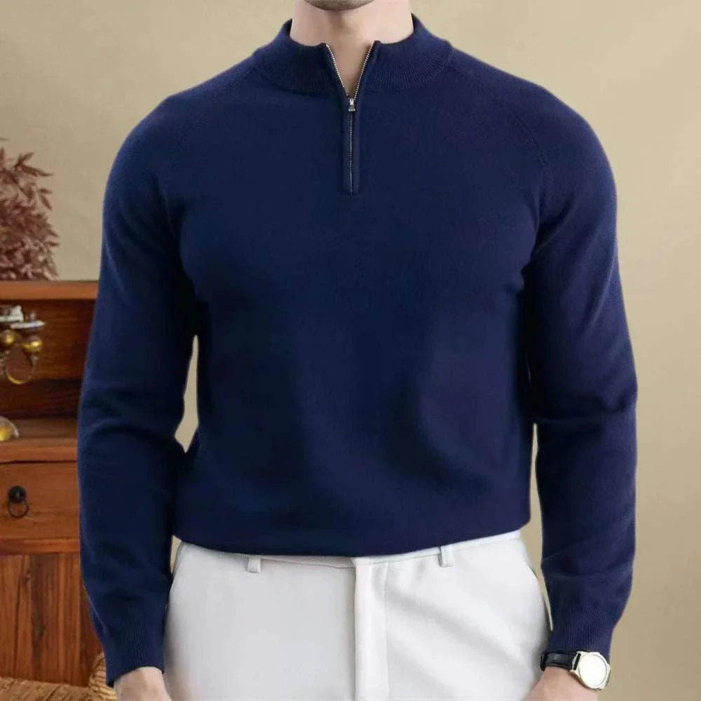 Rasmus | Uld sweater i slim-fit design til mænd