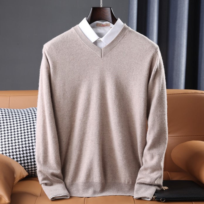 Noah | Cashmere sweater i luksusdesign til mænd