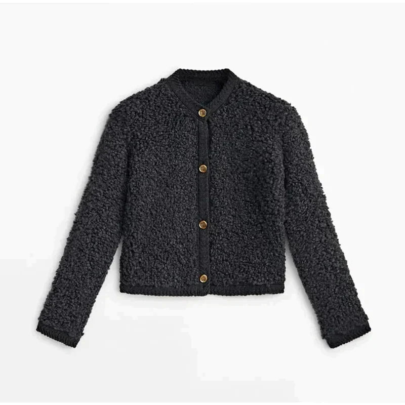 Elin | Casual Teddyjakke med Elegant Look