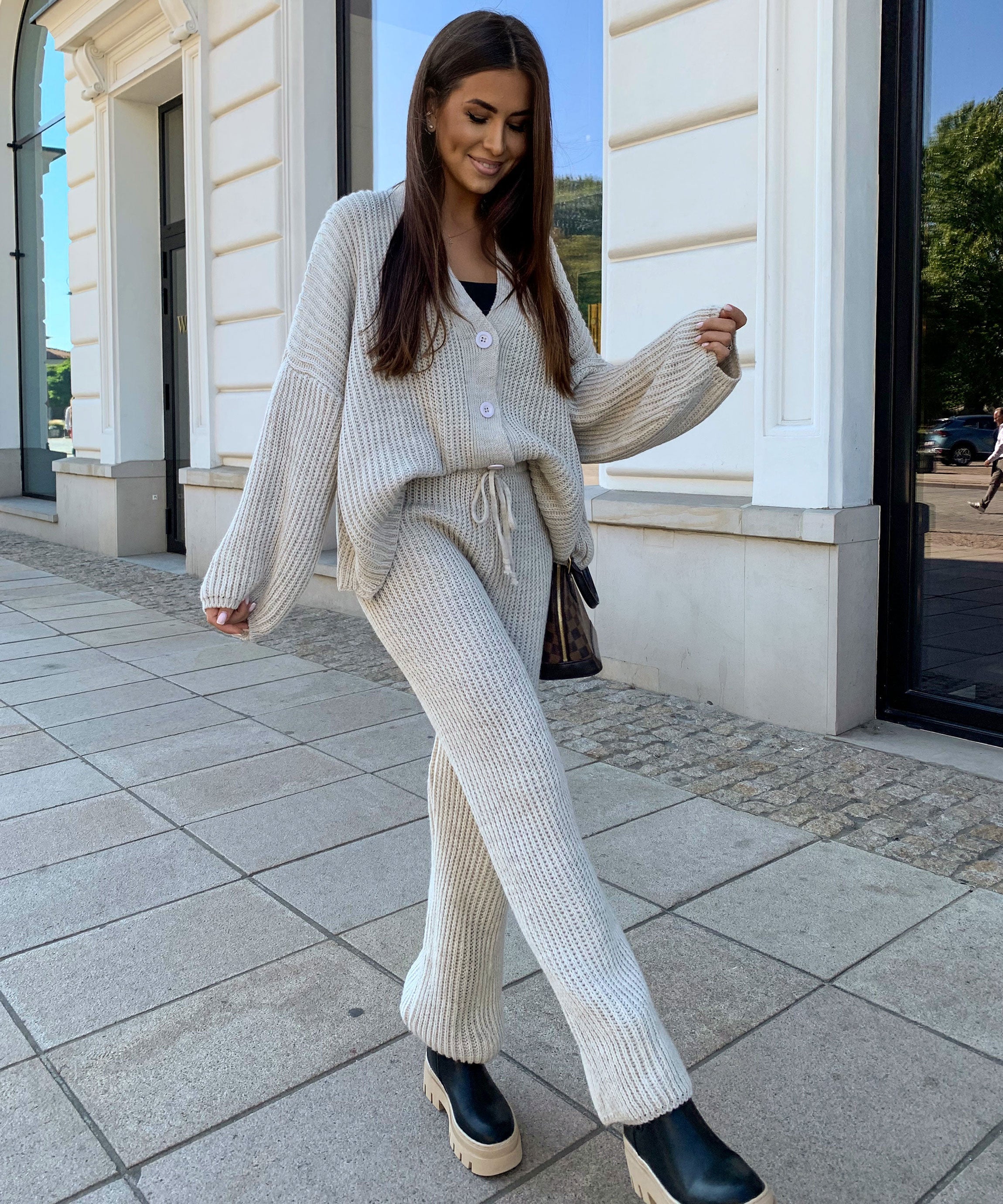 Kirsten | Sæt i Beige til Kvinder