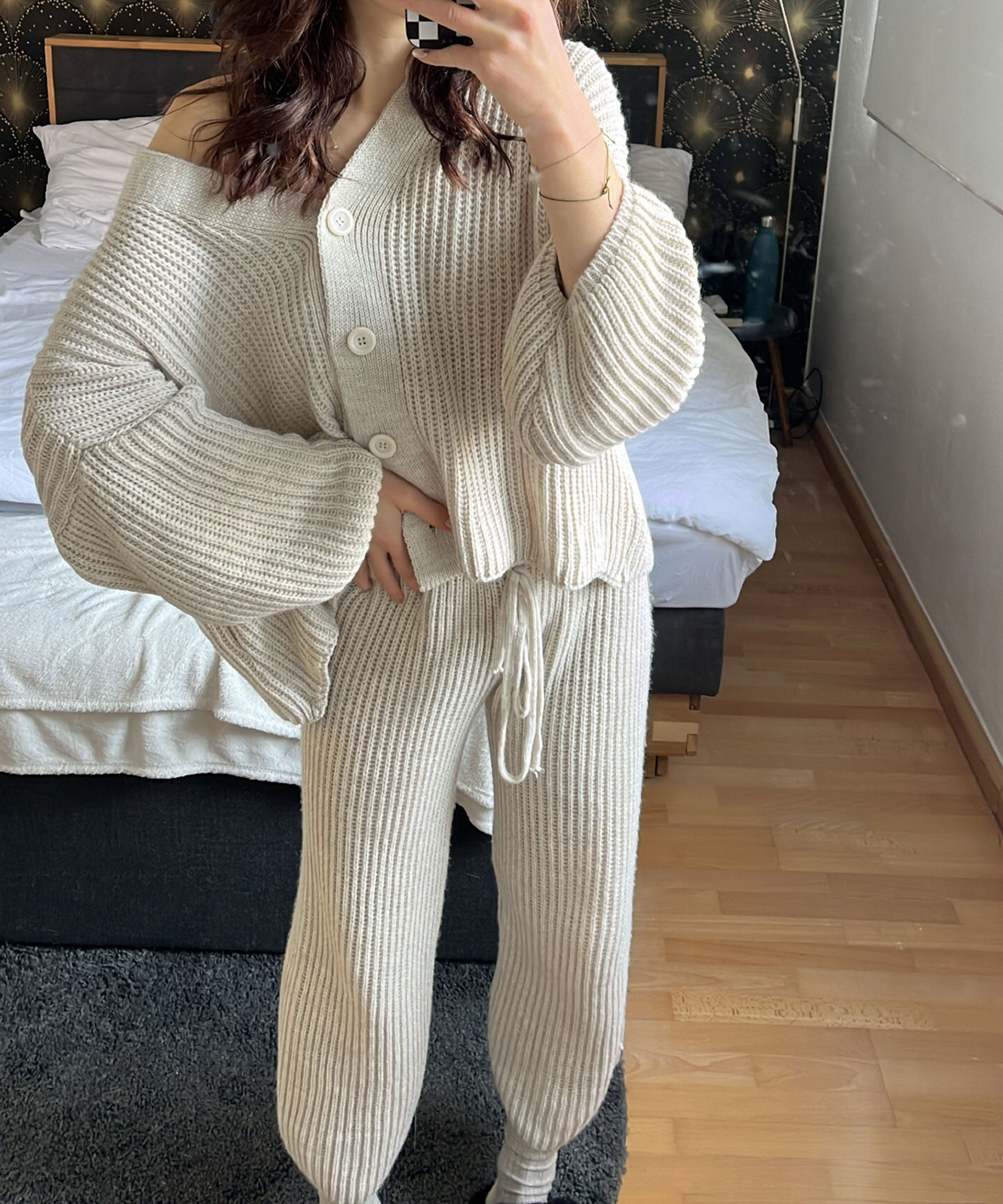 Kirsten | Sæt i Beige til Kvinder