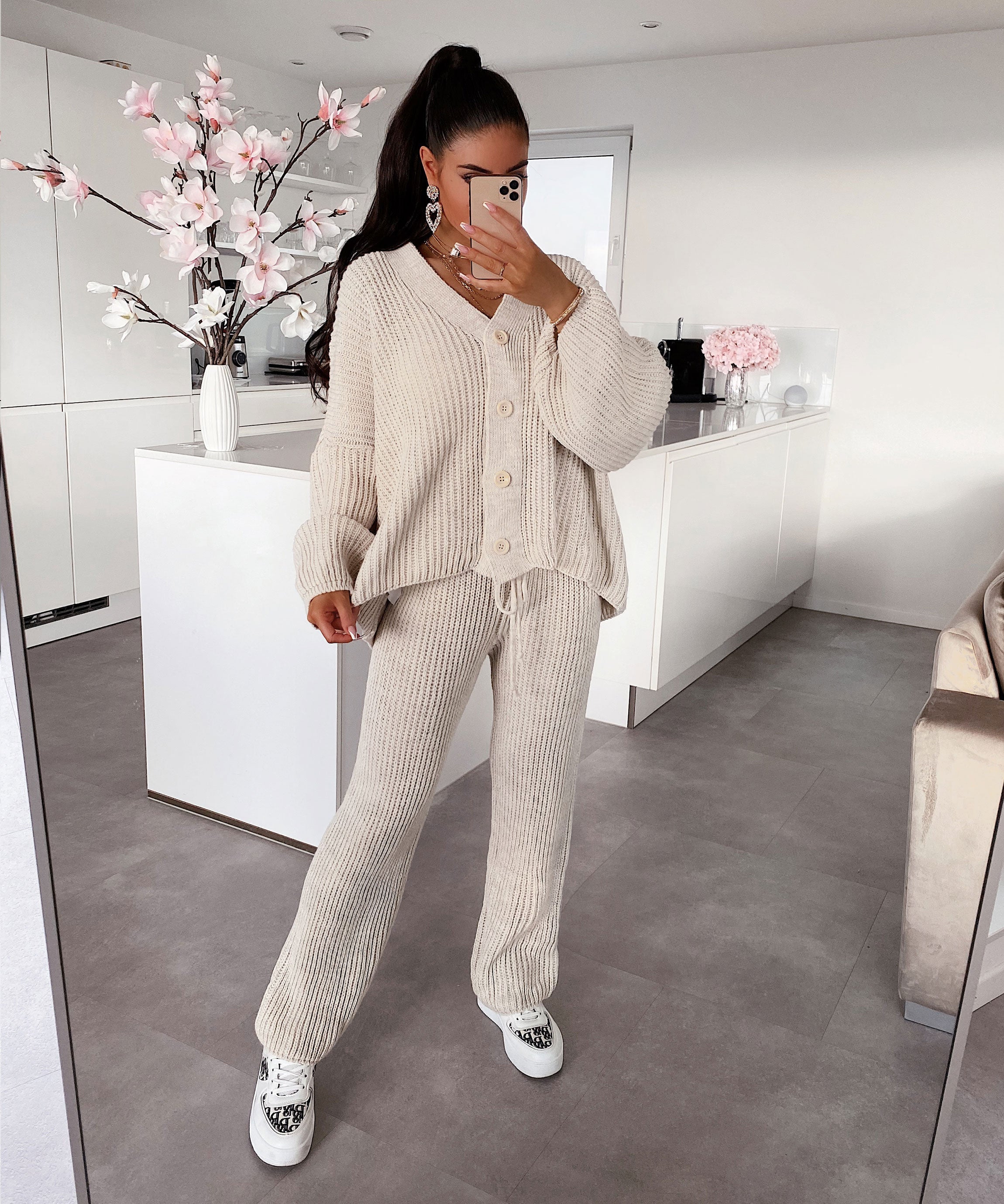 Kirsten | Sæt i Beige til Kvinder