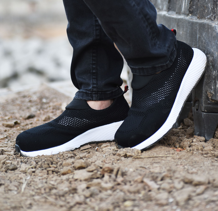 Rasmus - Arbejdssko slip-on sko stålkappe arbejdesko herresko