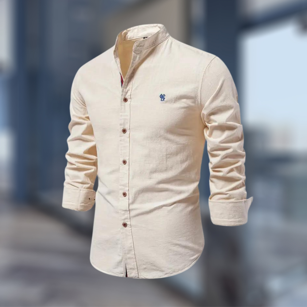Moderne Langærmet Polo T-shirt til Mænd