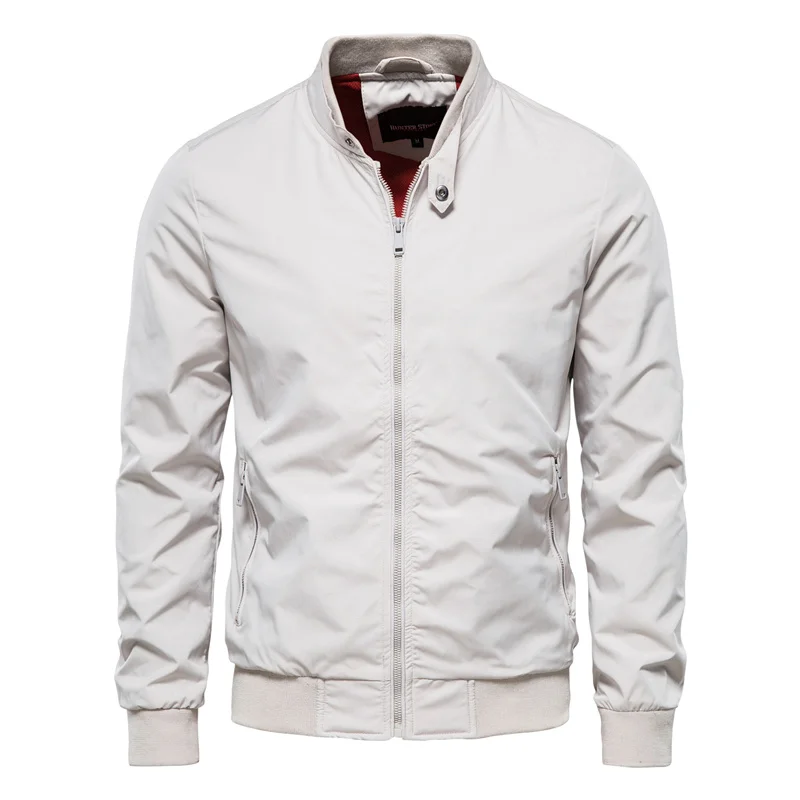 Stilfuld Herre Bomberjakke til Sommerens Trendy Looks