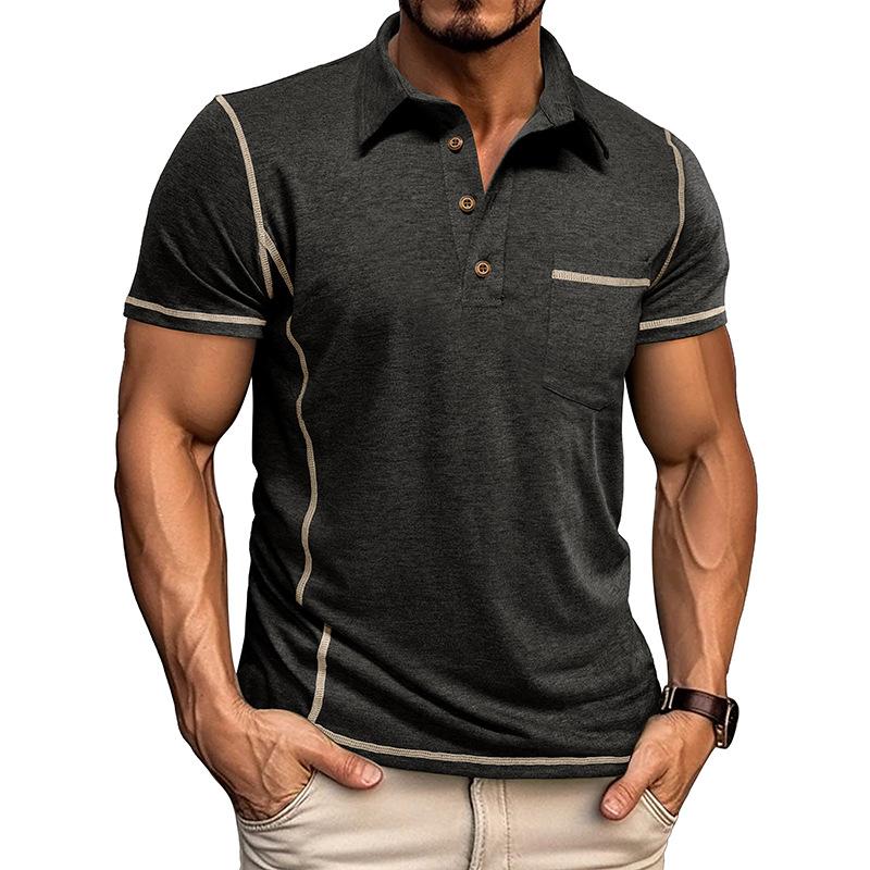 Victor | Herre Slim Fit Kortærmet Polo Skjorte