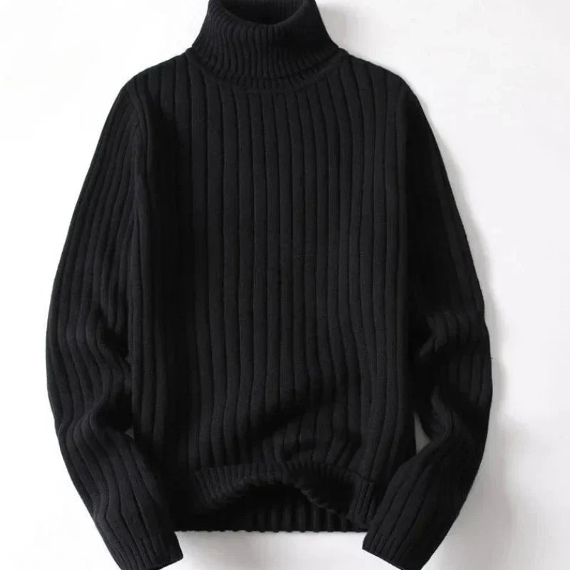 Lars | Sweater med høj krave vintermodel til mænd