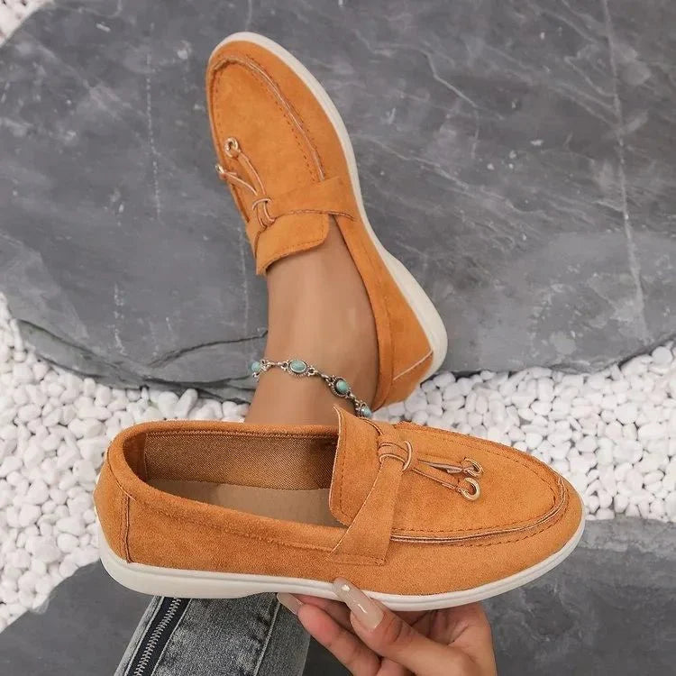Komfortable slip-on sko til kvinder