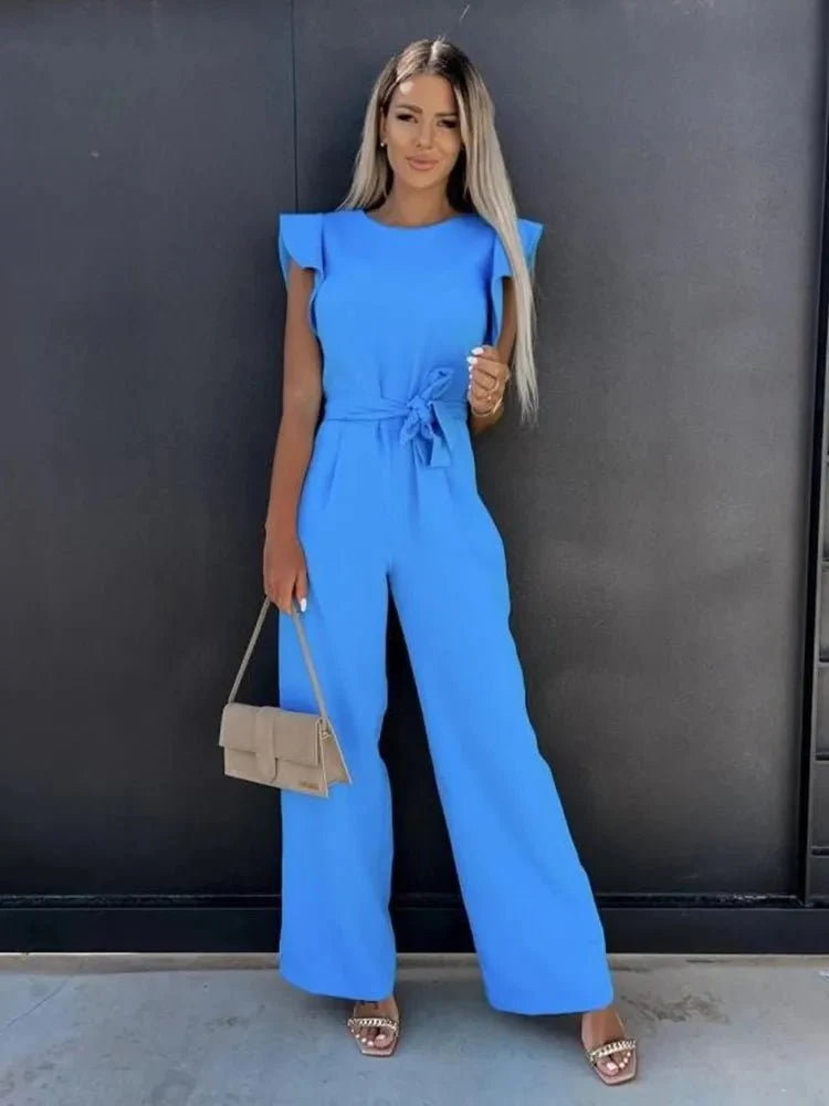 Nina | Elegant Jumpsuit med V-udskæring
