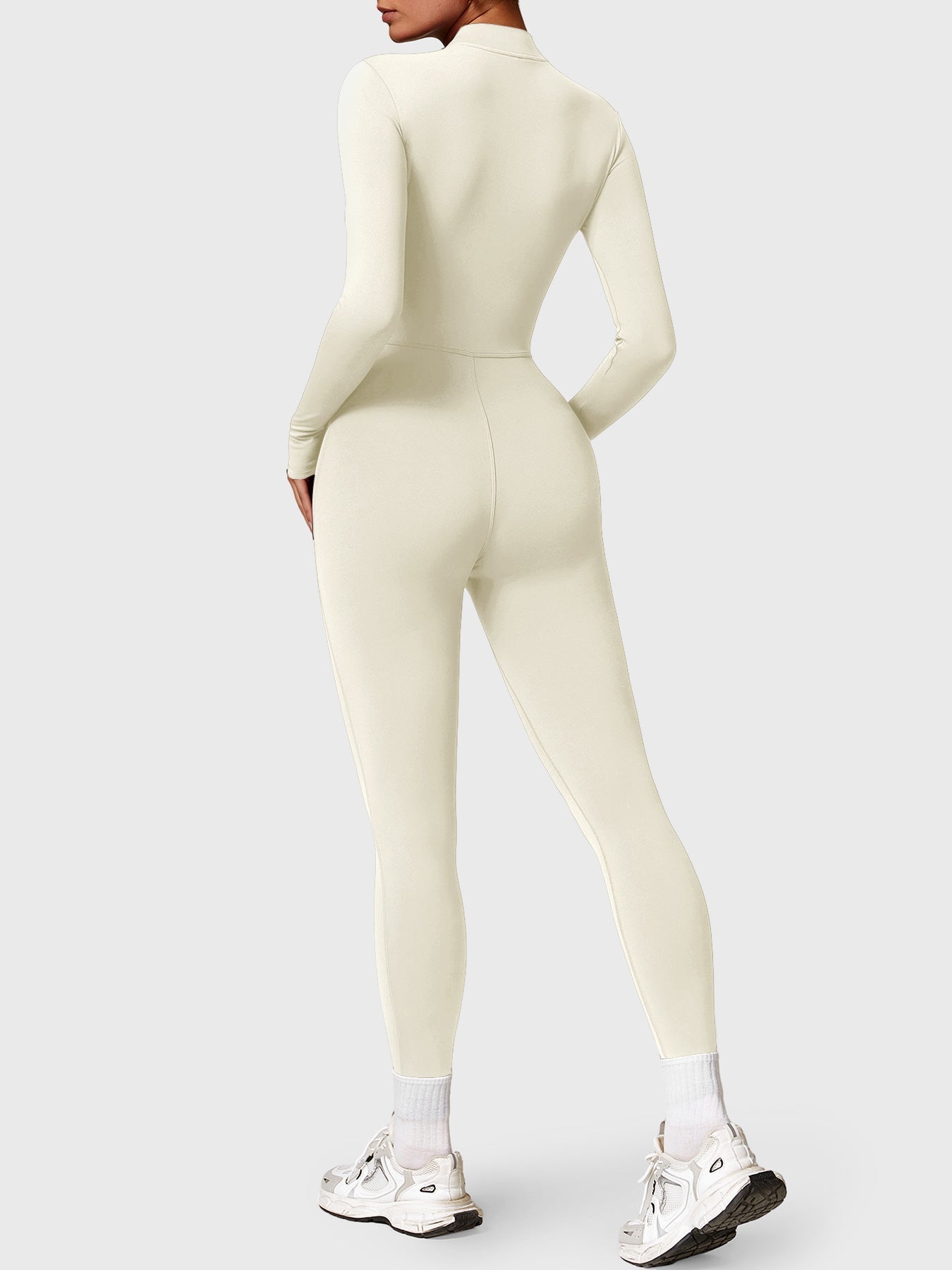 Helga | Elegant Premium Bodysuit med Lynlås