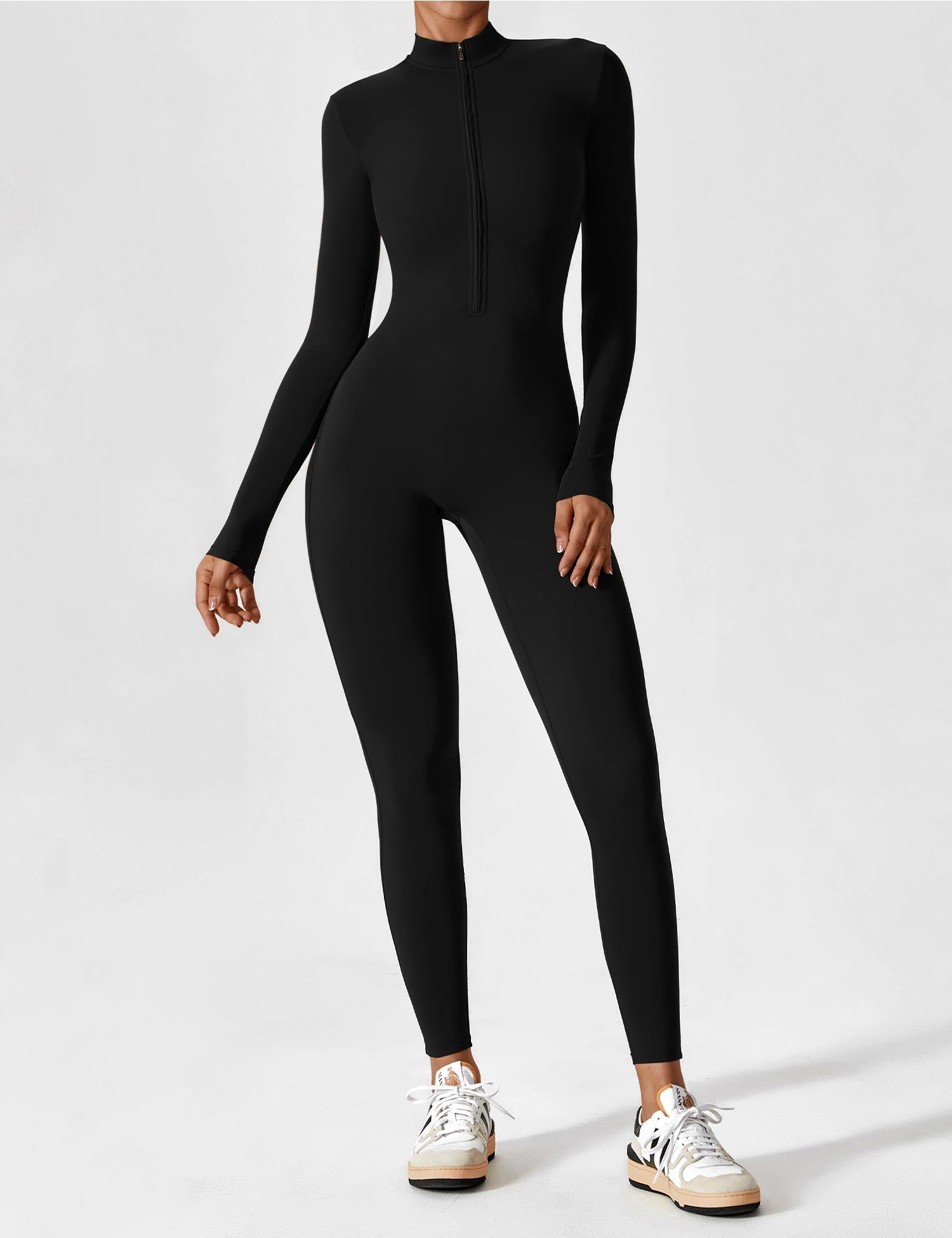Helga | Elegant Premium Bodysuit med Lynlås