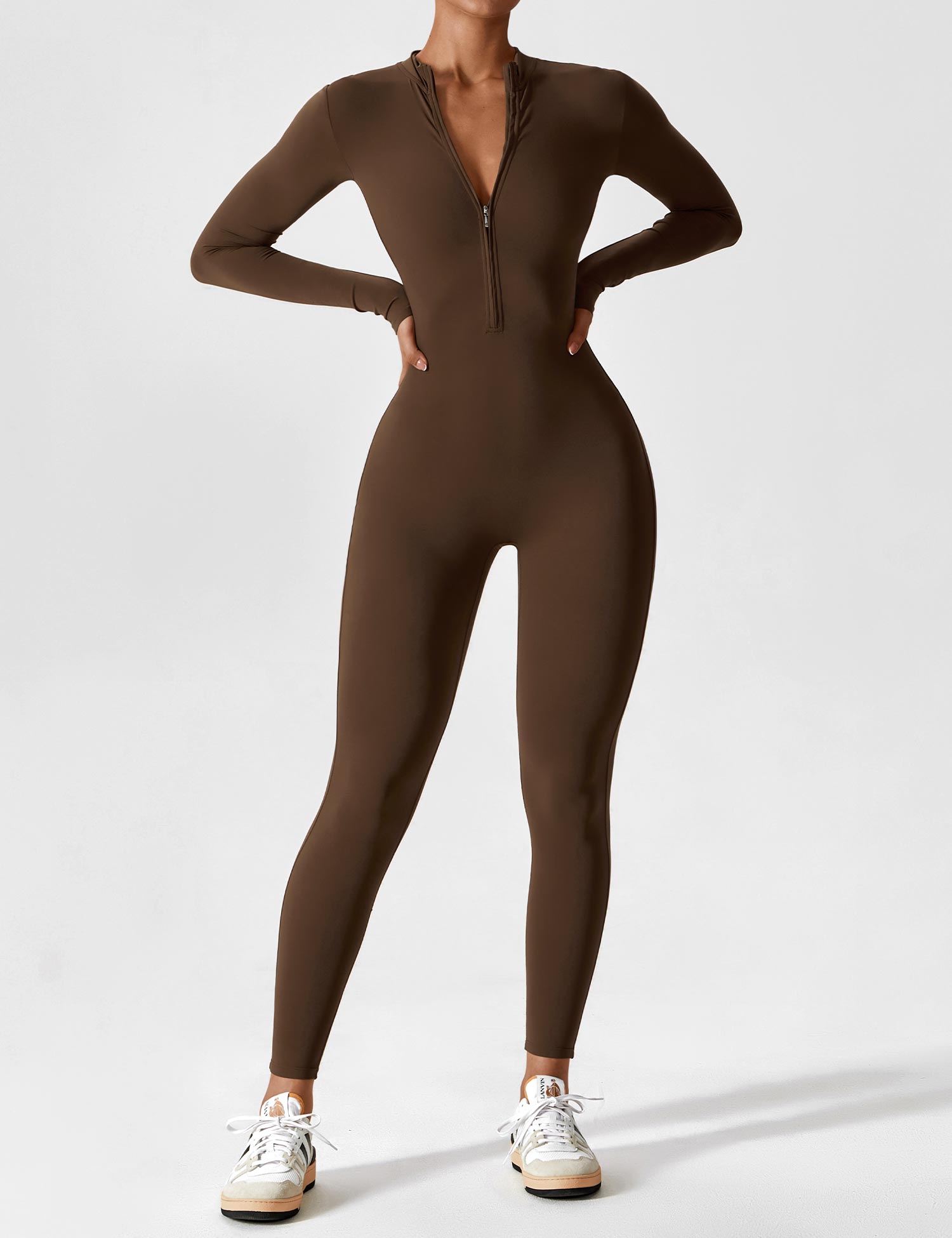 Helga | Elegant Premium Bodysuit med Lynlås