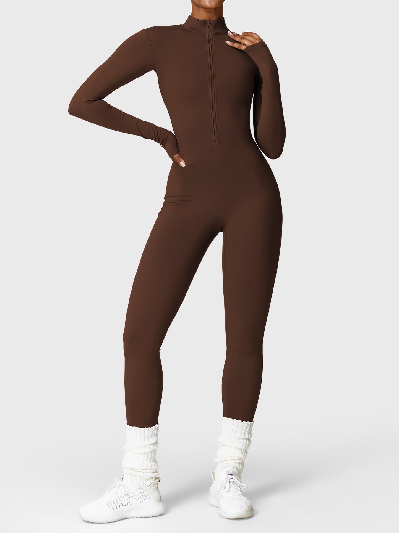 Helga | Elegant Premium Bodysuit med Lynlås