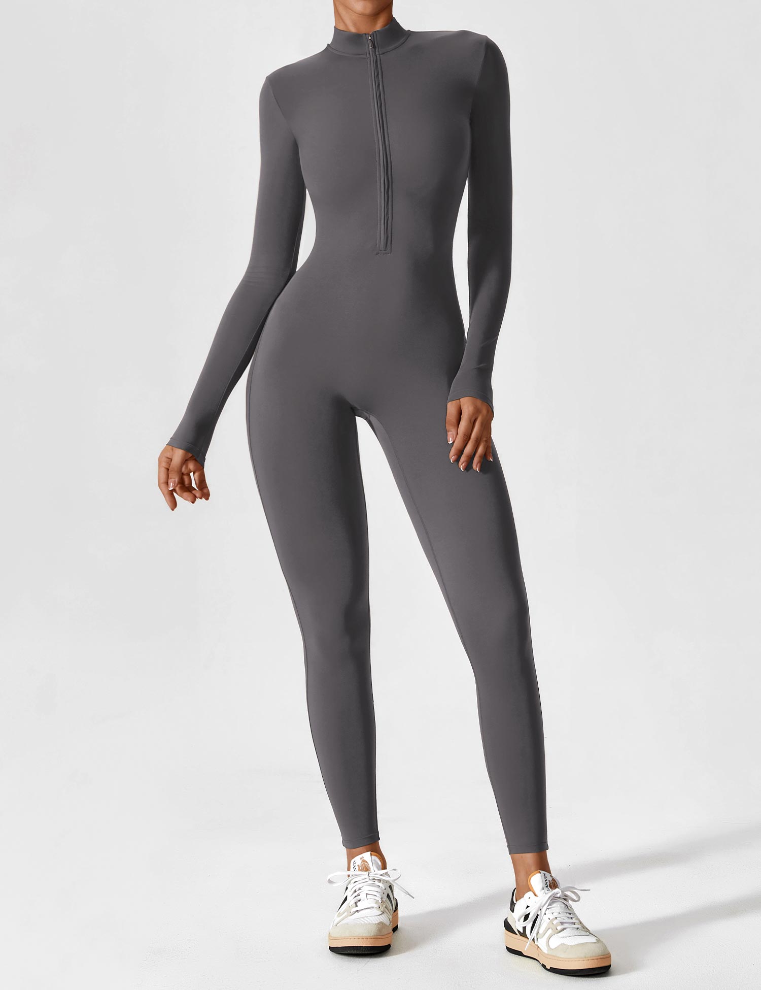 Helga | Elegant Premium Bodysuit med Lynlås