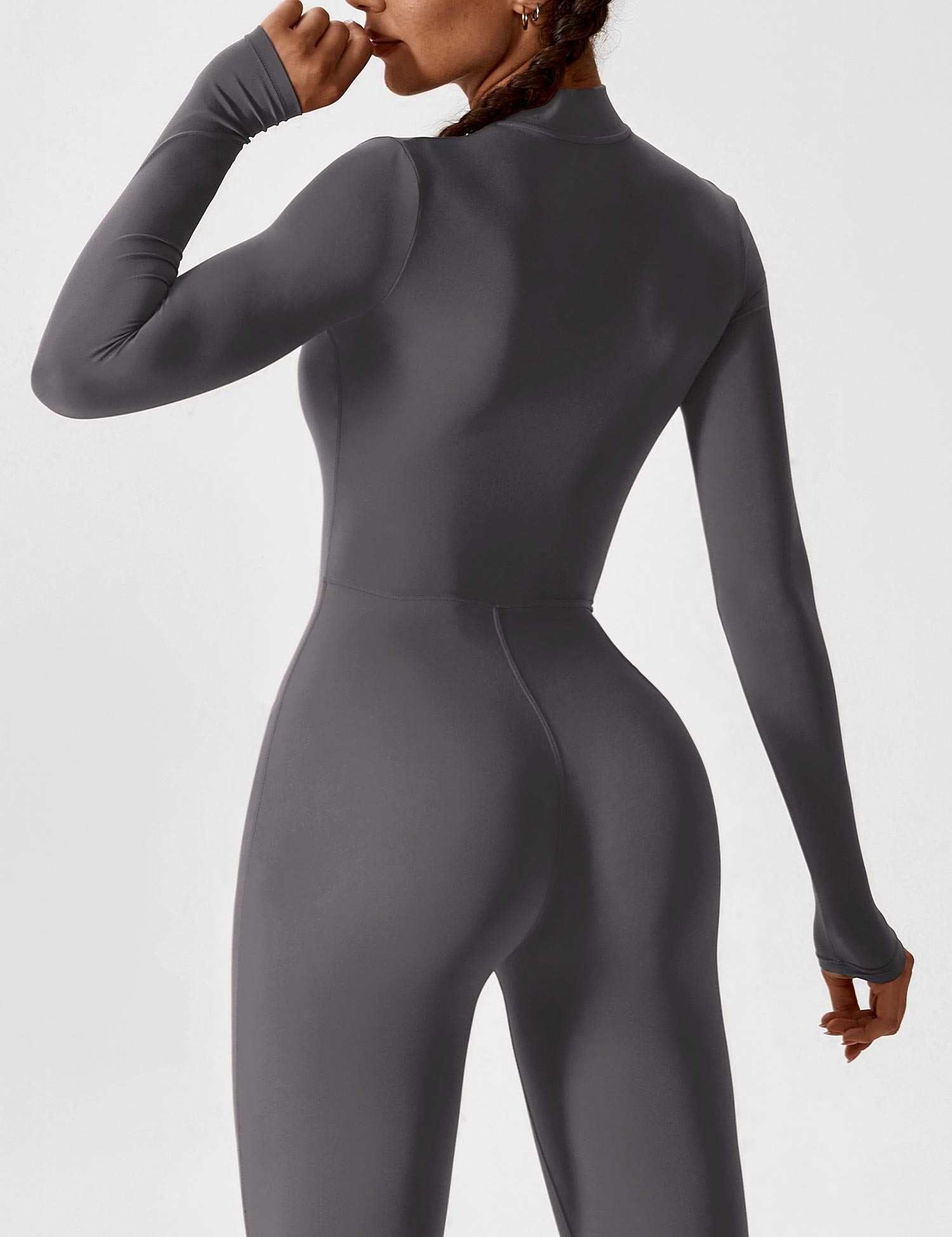 Helga | Elegant Premium Bodysuit med Lynlås