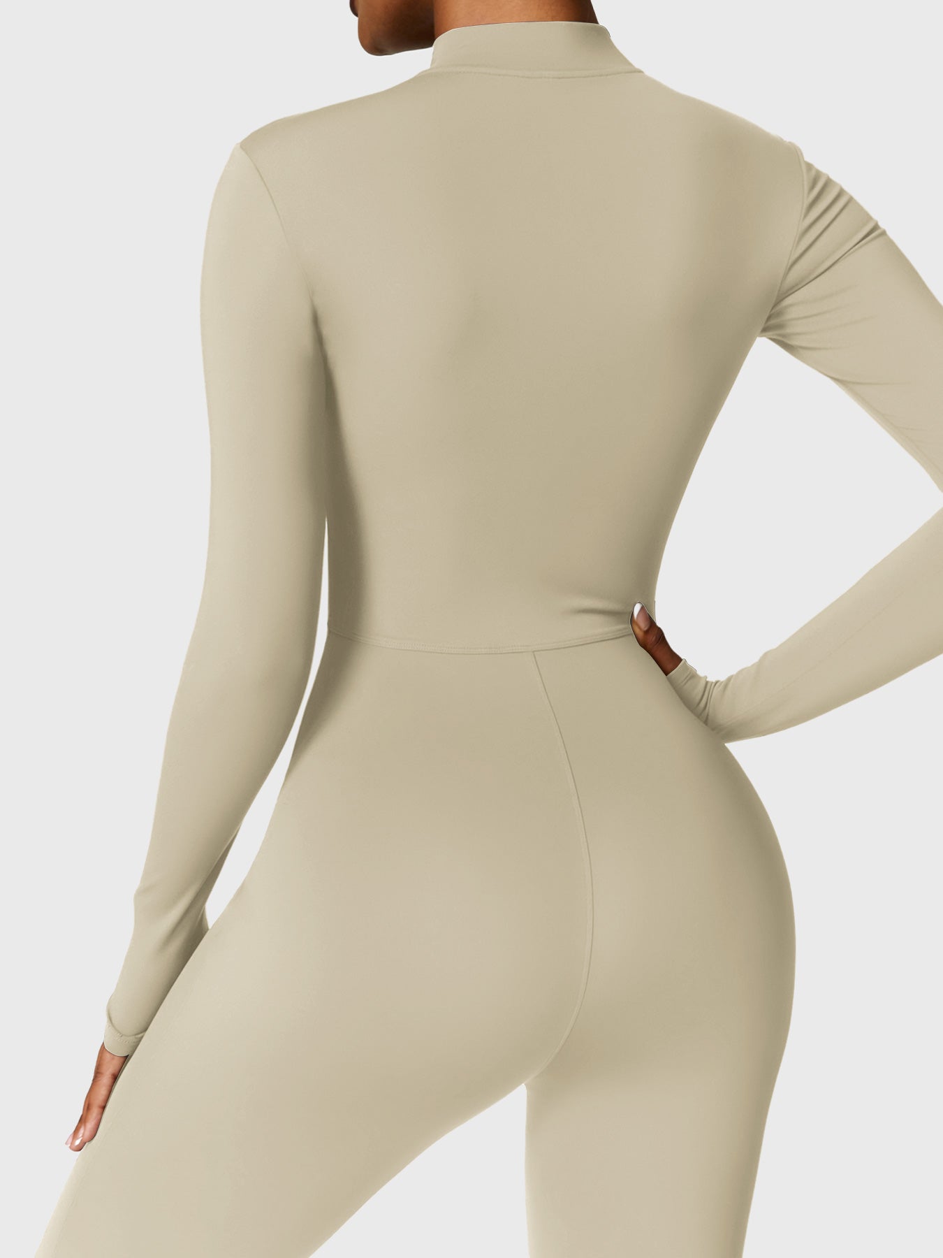 Helga | Elegant Premium Bodysuit med Lynlås