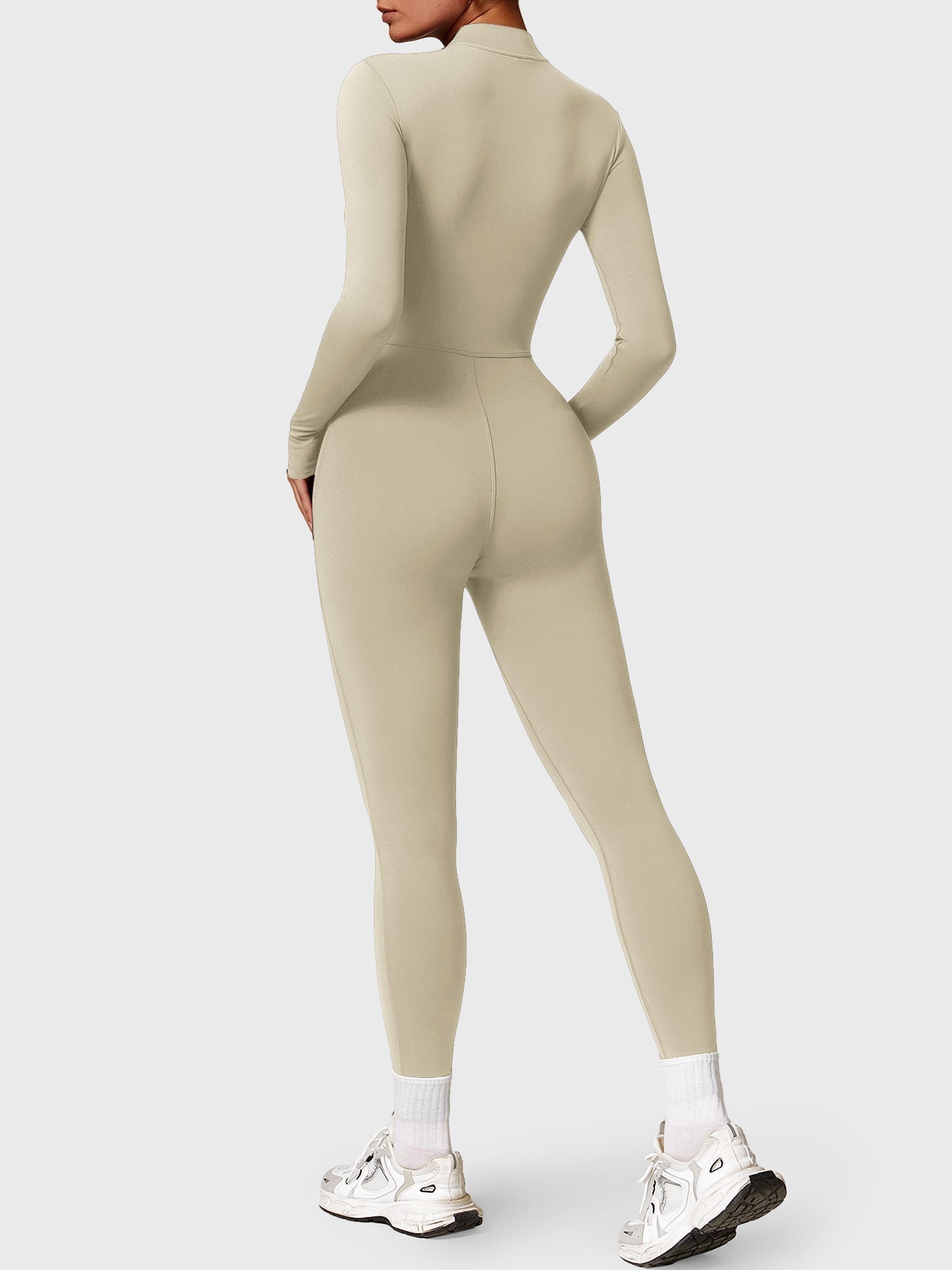 Helga | Elegant Premium Bodysuit med Lynlås