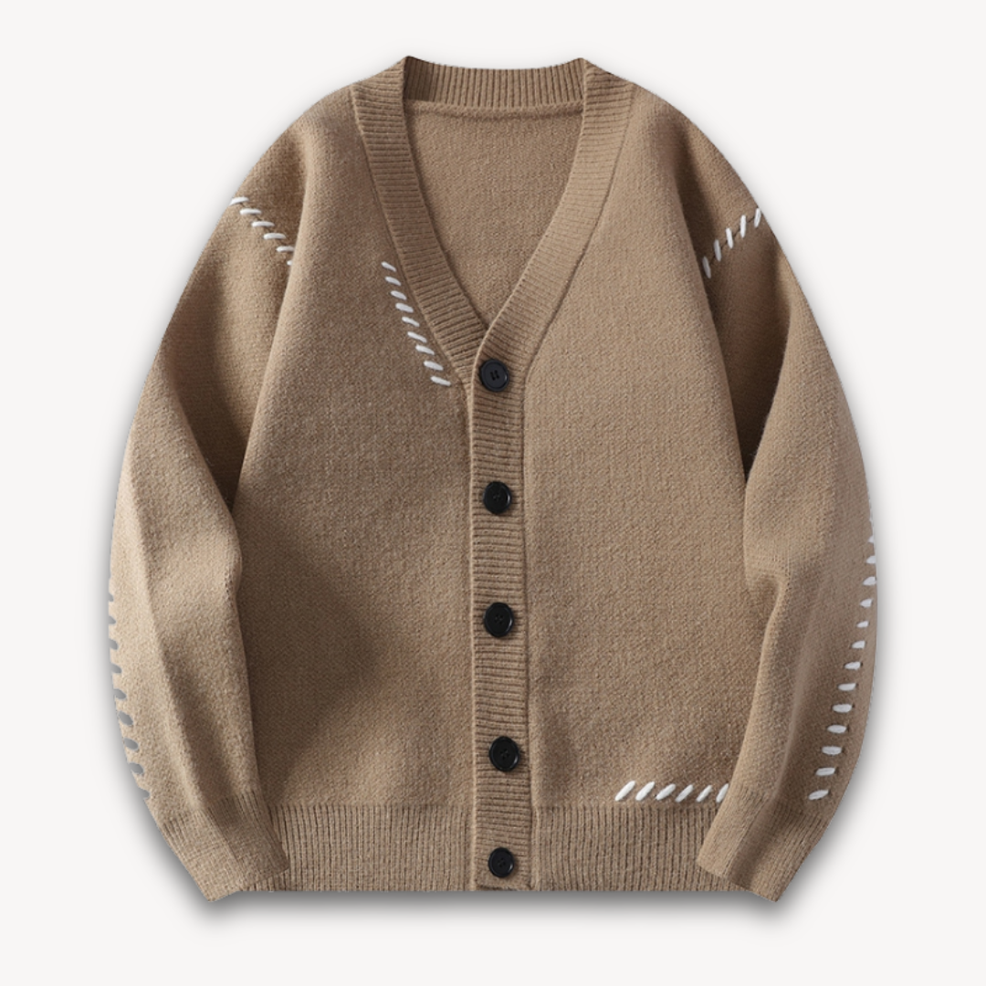Lorenzo | Cardigan in maglia invernale per uomo