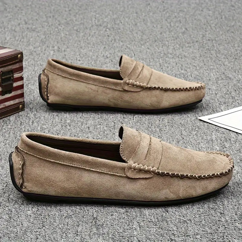 Læder Loafers med Komfort