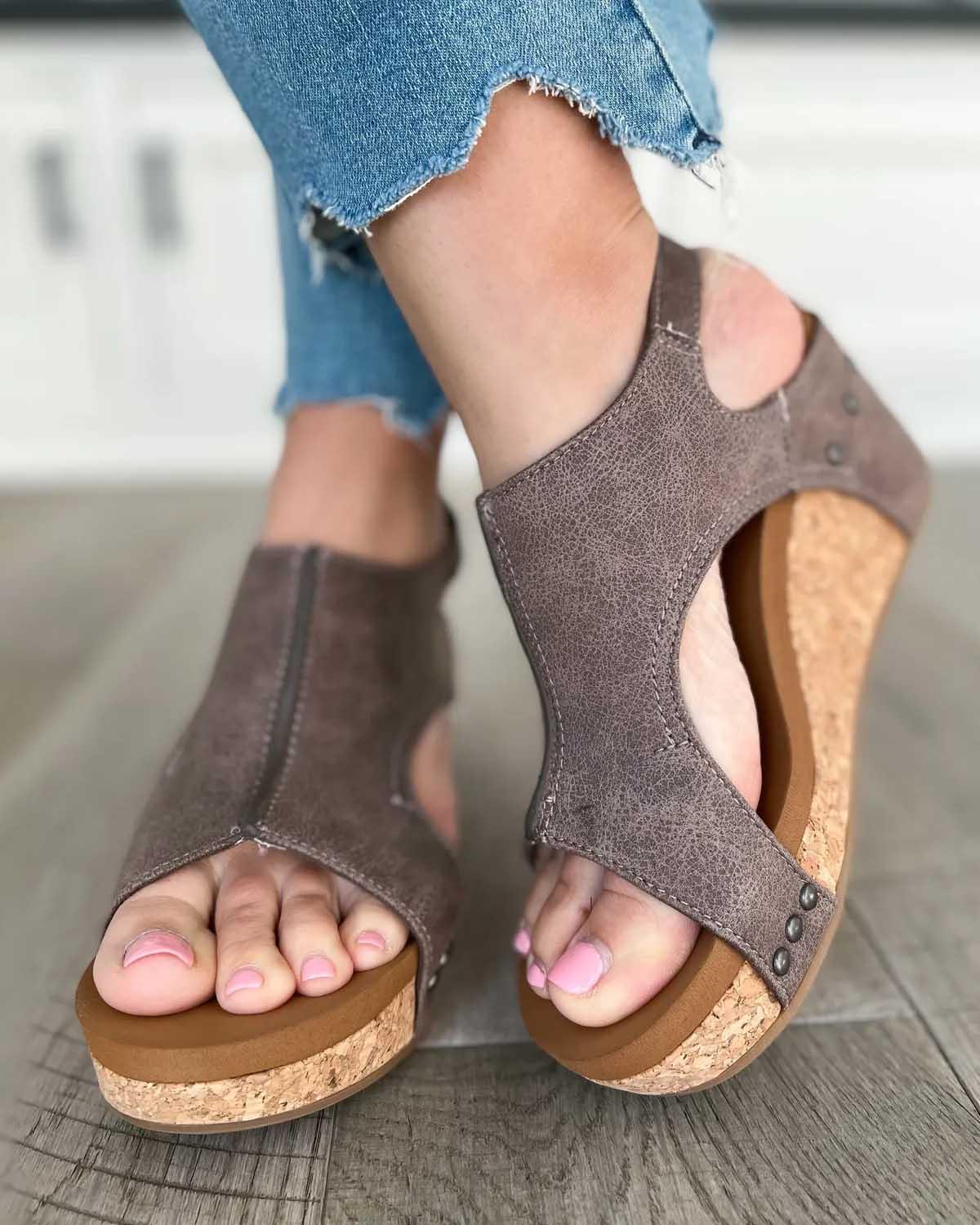 Birthe | Elegante Sandaler med God Pasform