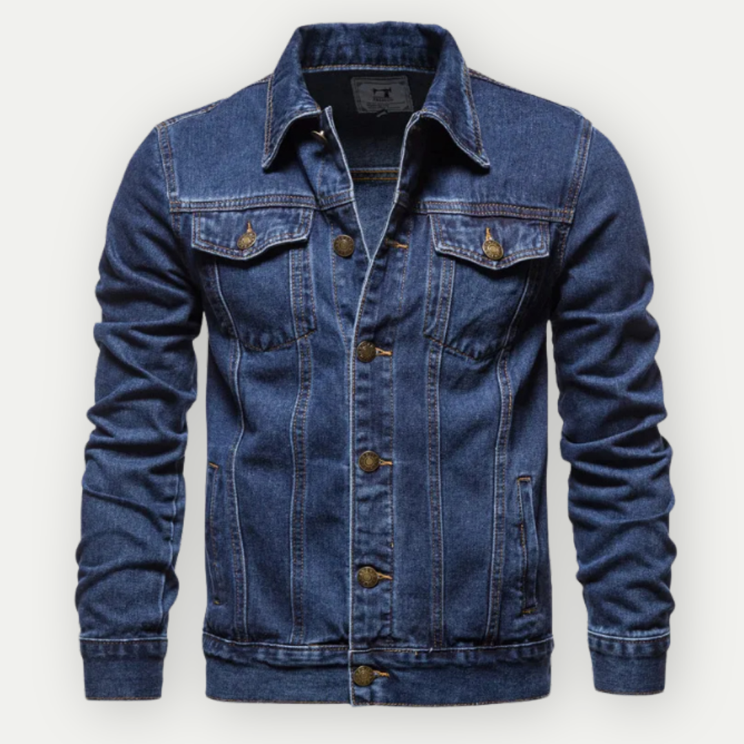 Jonas | Overgangsjakke i denim-look til mænd