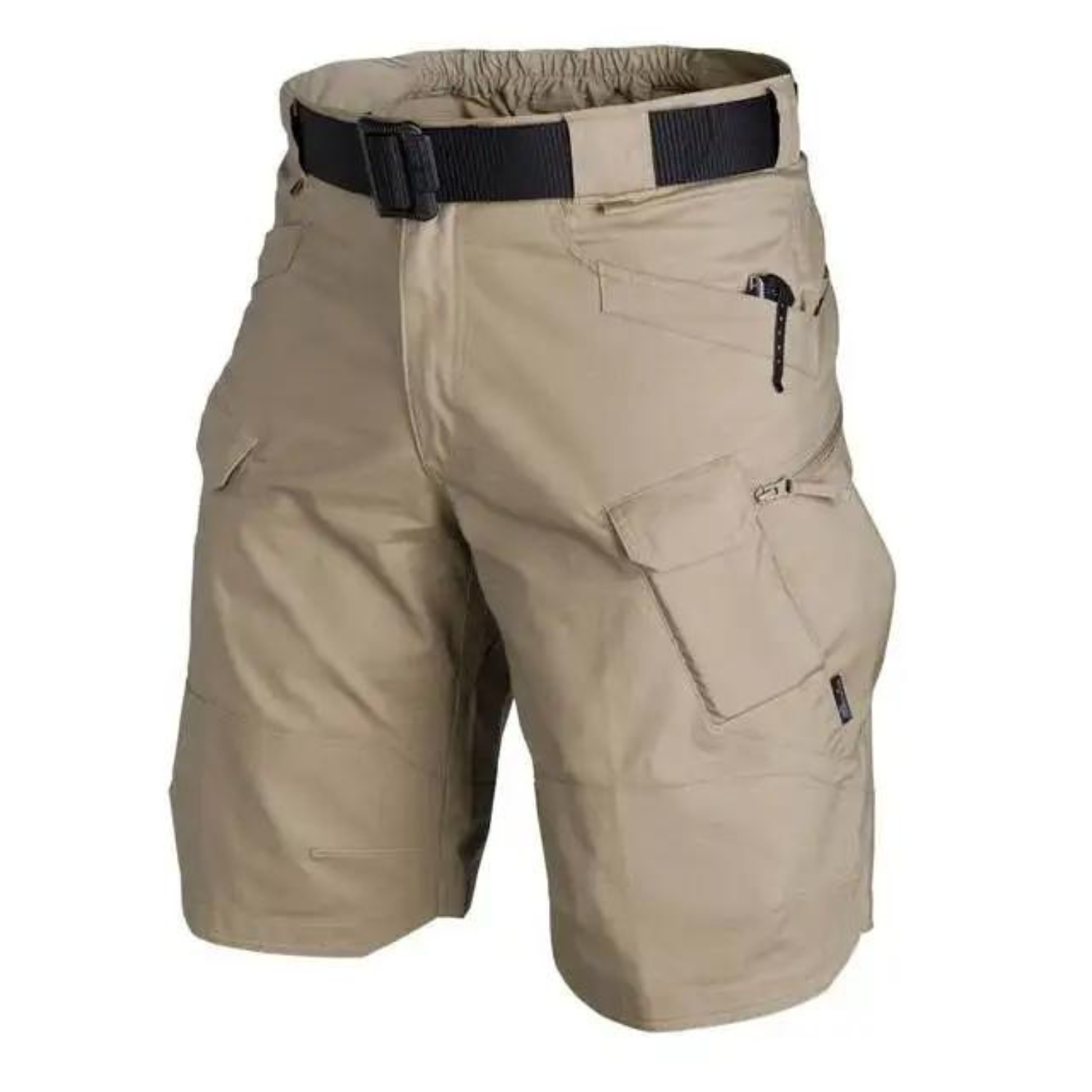 Herre Camo Cargo Shorts med Lommer