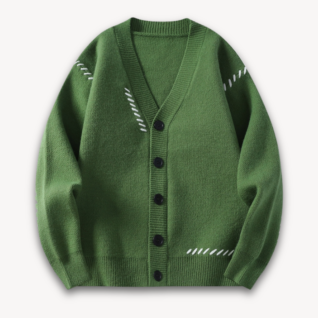 Lorenzo | Cardigan in maglia invernale per uomo