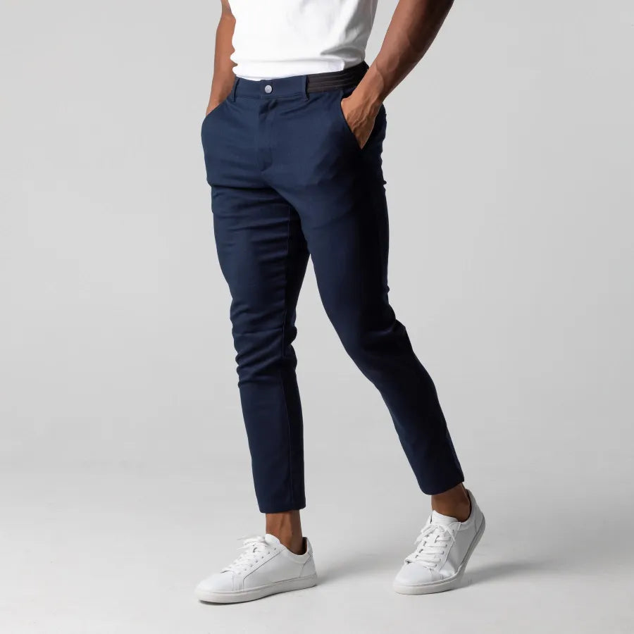 Komfortable og Elegante Herre Chino Bukser