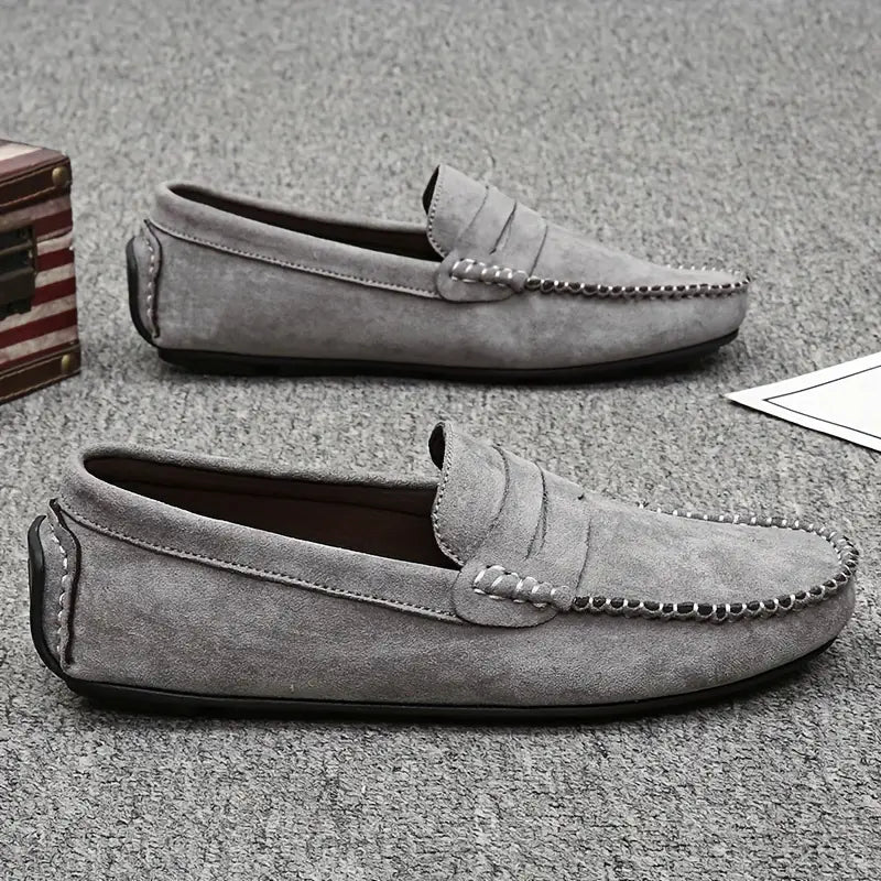Læder Loafers med Komfort