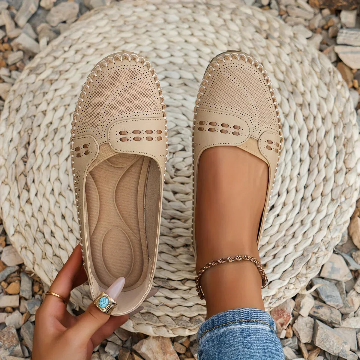 Jenna | Ortopædiske Slip-on Sandaler