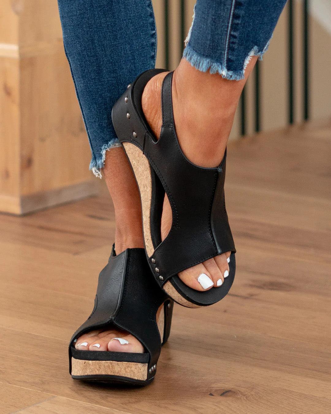Birthe | Elegante Sandaler med God Pasform