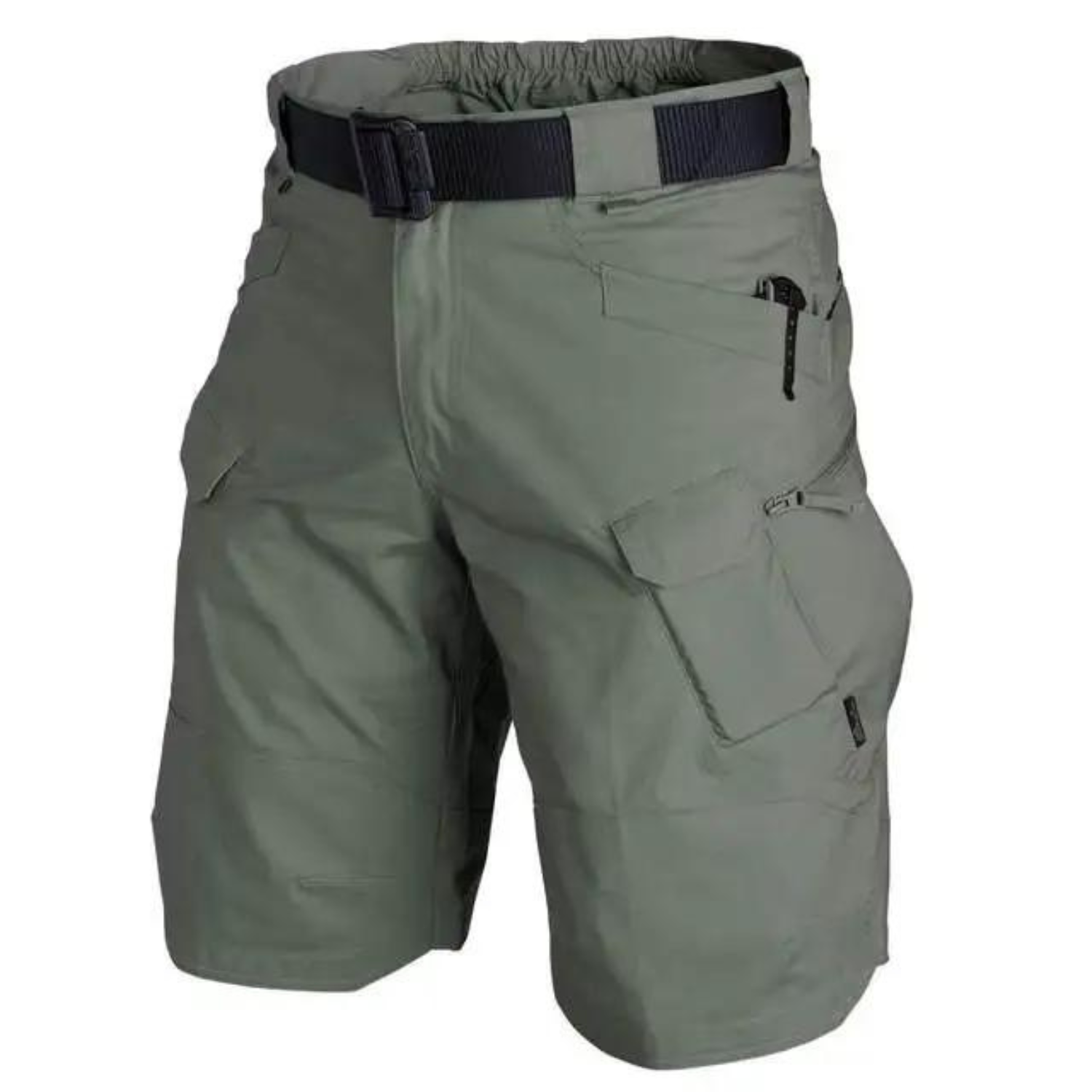 Herre Camo Cargo Shorts med Lommer