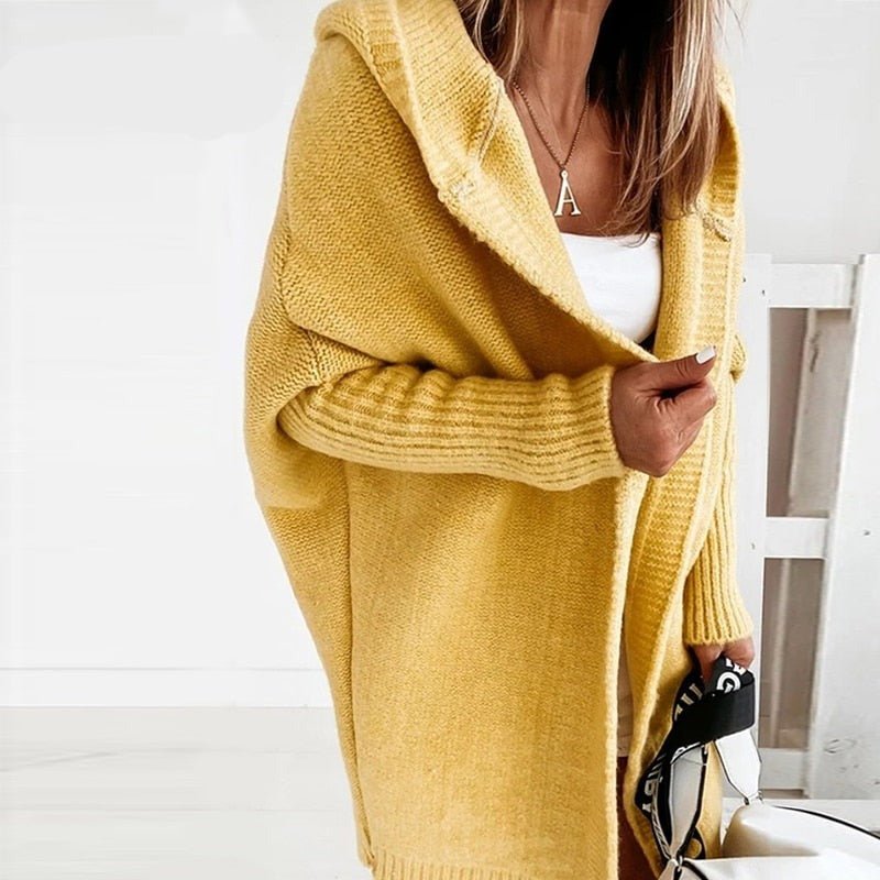 Iris | Komfortabel Strikket Cardigan til Kvinder